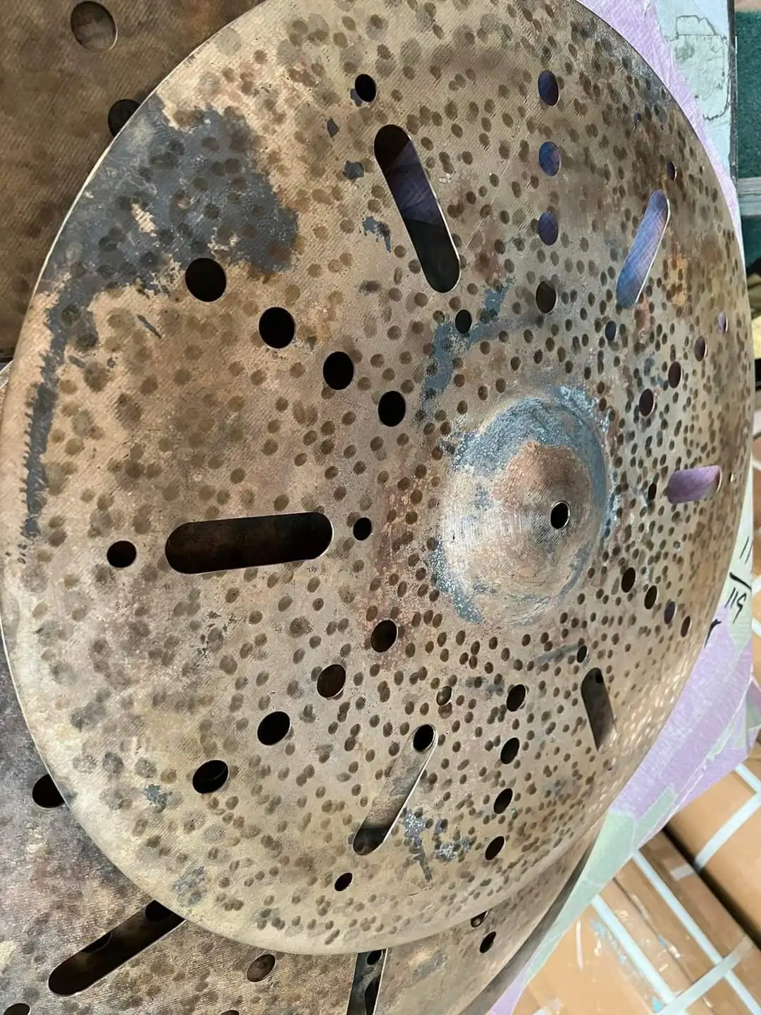 

handmade16"CRASH, B20 CYMBAL for sale