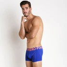 Pink Heroes нижнее белье для мужчин, шорты боксеры, мужские трусы стильные трусы из хлопка удобные дышащие сексуальные u-образные трусы-плавки, в форме мешка