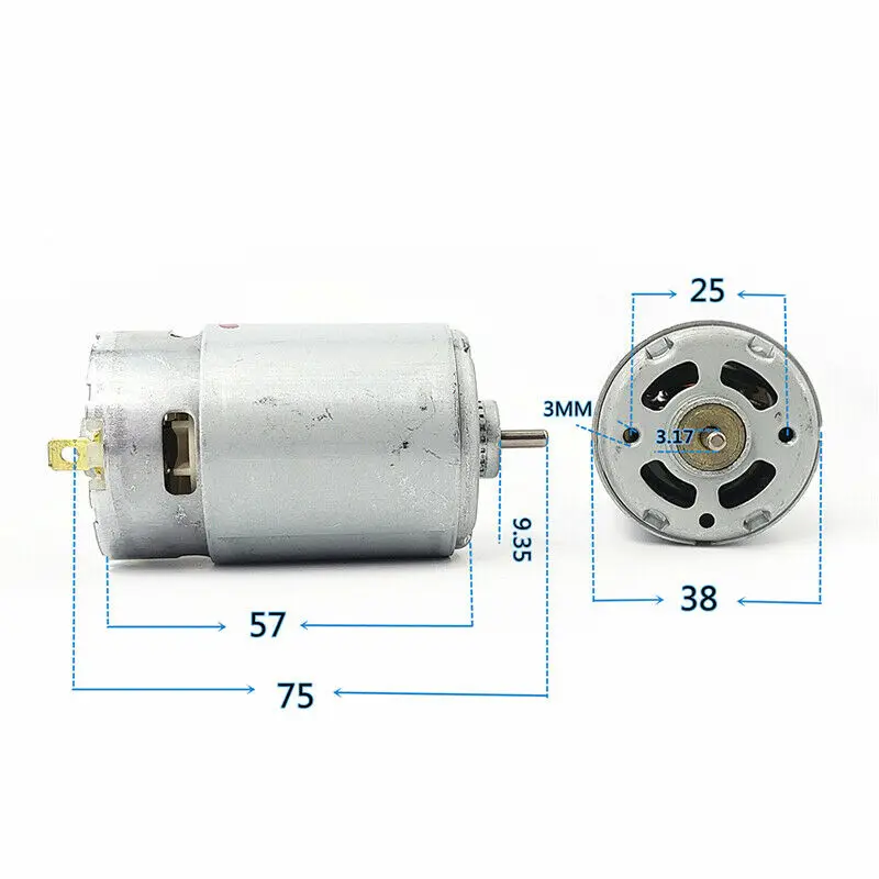 Высокоскоростной электродрель MABUCHI RS-550PC-8512 DC 6V 7 4 V 20000RPM