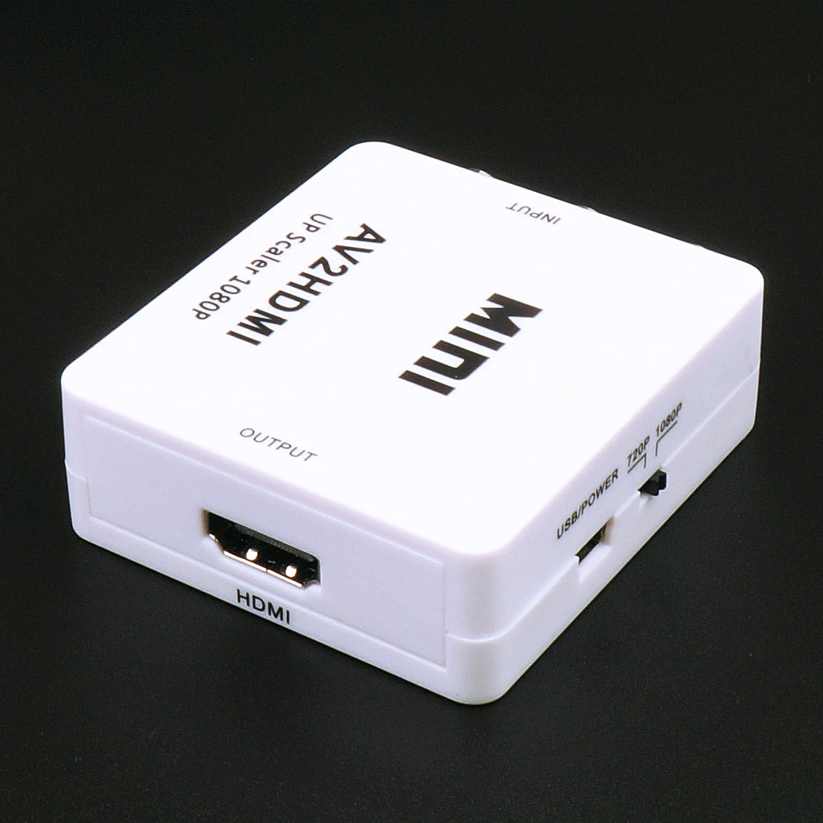 AMKLE видео из AV в HDMI совместимого адаптера USB PD коробка RCA CVBS для HD ТВ PS3 PS4 ПК DVD Xbox