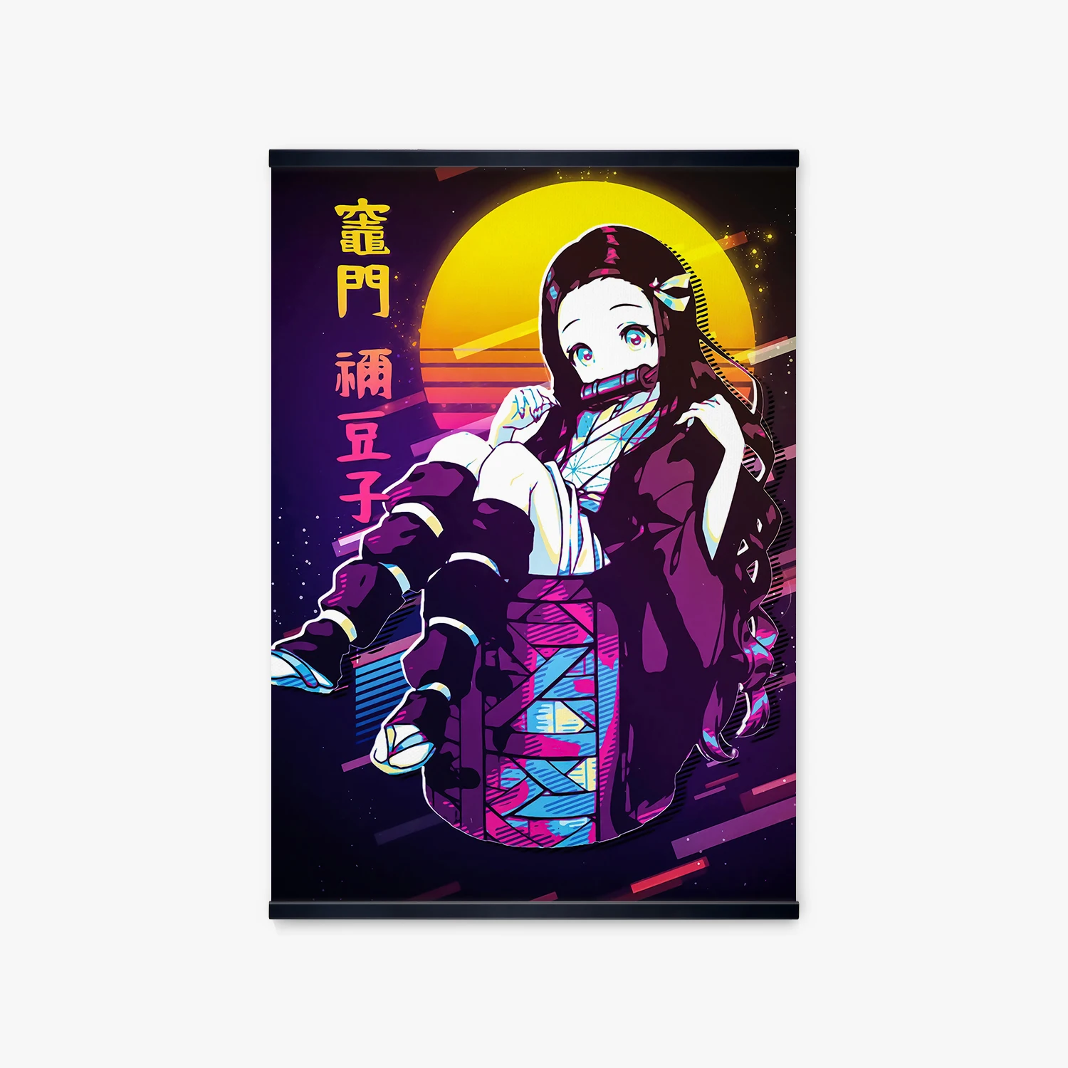 

Demon Slayer Kamado Nezuko Decoration Anime Girl Poster Canvas Wall Art Picture Home Decor Print Painting Framed Artwork Bedroom