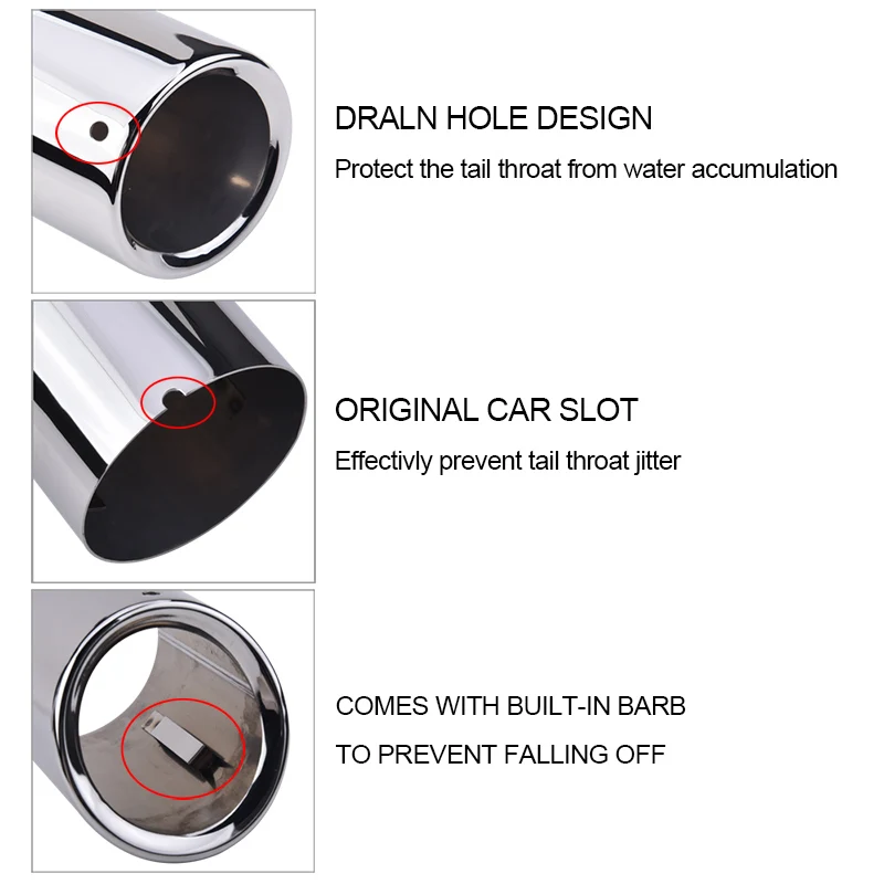 ESPEEDER аксессуары для автомобиля наконечник глушитель украшение Стайлинг