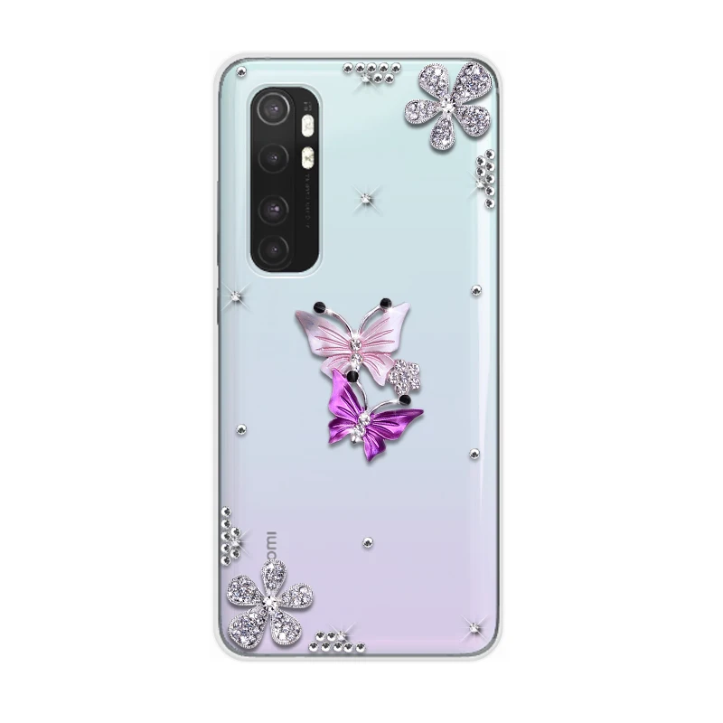 

For Xiaomi Mi Note 10 Lite Case 10 Ultra A3 A2 A1 Mi 10T Pro 5G Case For Xiaomi Mi 9 Pro 8 SE Lite Case Luxury Diamond Cover