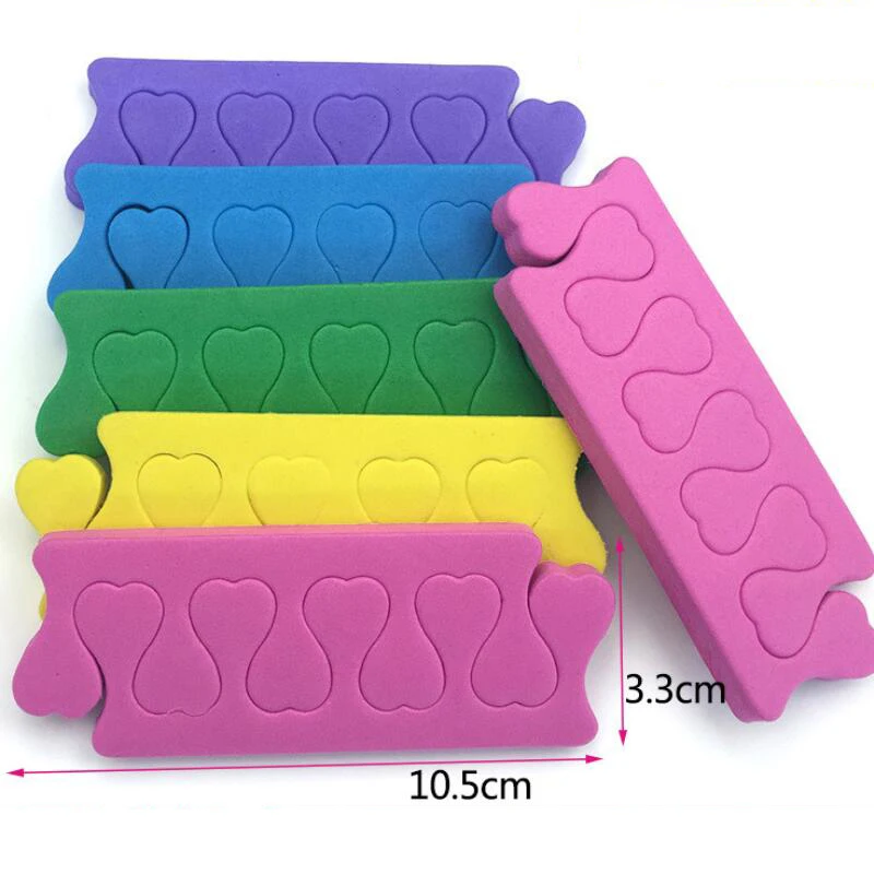 20 шт. разделители для ногтей из мягкой пены | Красота и здоровье