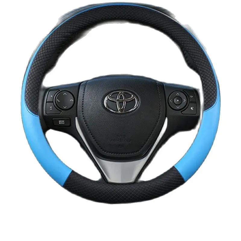 

Blue Car Accessories Steering Wheel Cover W203 E91 Auto Wheel Cover Auto Decoration Car Steering Wheel Cover Automobiles Decorat