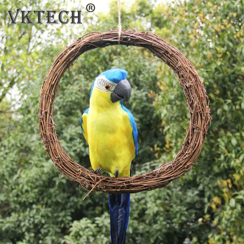 

Rattan Ring Artificial Flowers Garland Dried Plants Frame DIY Floral Wreaths Household Christmas Wedding Party Hanging Decoratio