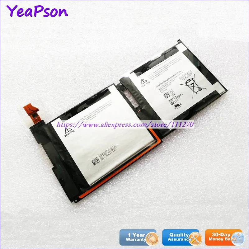 Yeapson 7 4 V 4120mAh подлинный P21GK3 X865745 002 Аккумулятор для ноутбука Samsung Microsoft Surface RT series