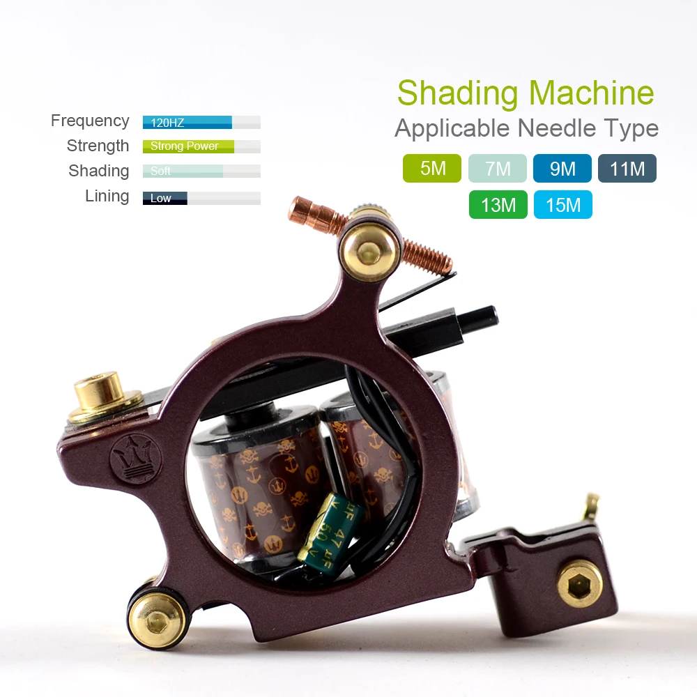 Профессиональный набор для тату 2 татуировки 6/20/40/54 цветов чернила черный мощный