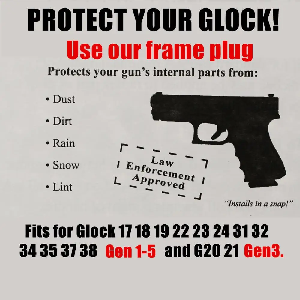 Ручка рамка Magwell вставная вилка пистолет ручка пробка 9 мм Mag колодец полость