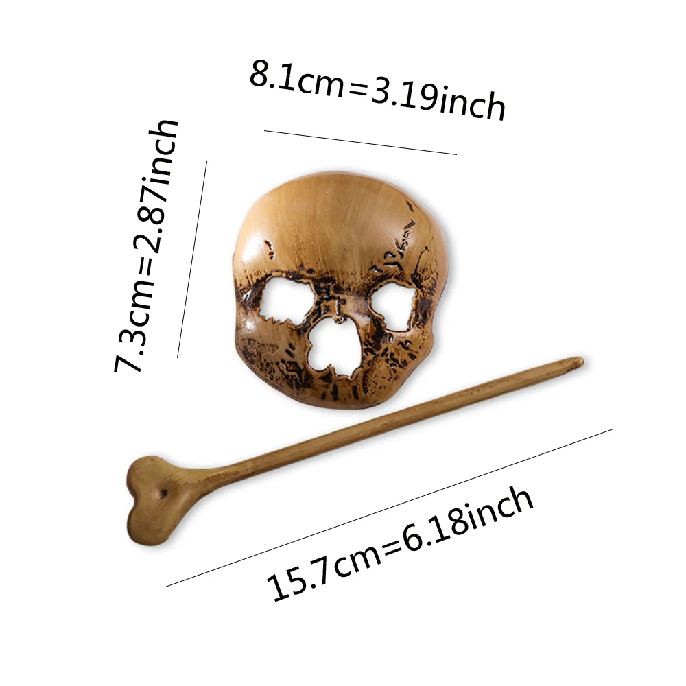Женская заколка для волос в стиле Хэллоуин смерти стильная косплевечерние