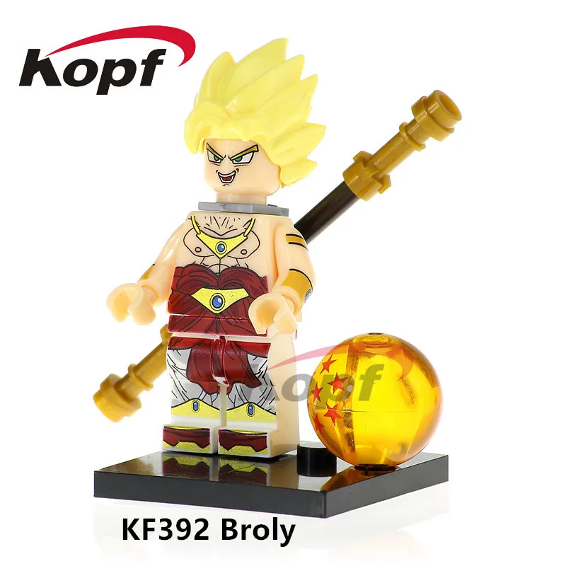 Одна распродажа фигурки Dragon Ball Z Freiza Black Goku идеальная ячейка Majin Buu Super Heroes строительные блоки детские игрушки подарок KF983