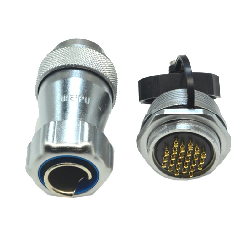 Оригинальные WEIPU WS28 TP + ZM 2 3 4 7 10 12 16 17 20 24 26 контактный разъем металлический шланг