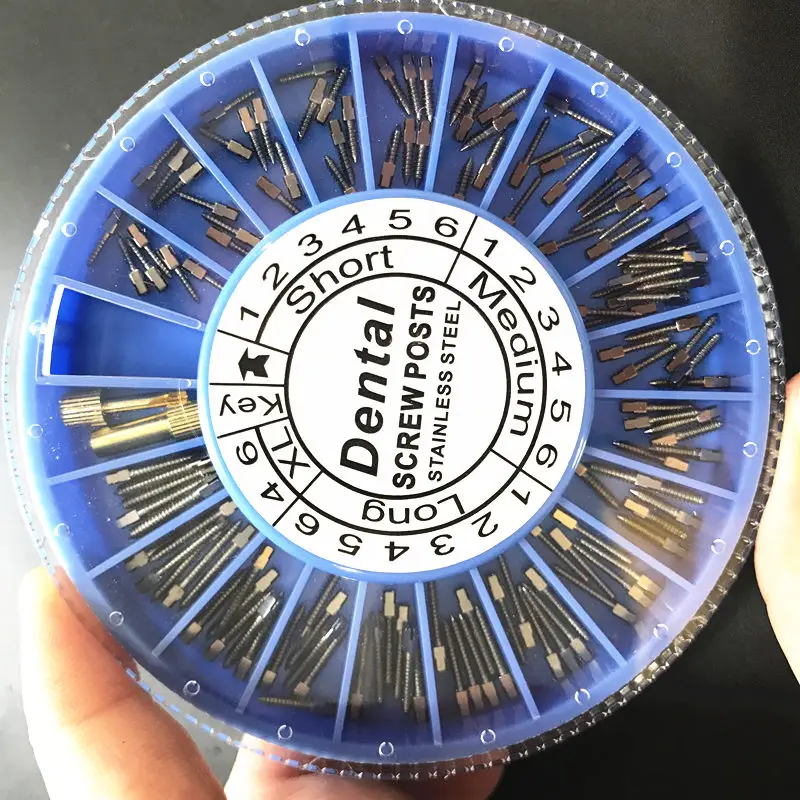 120 шт./корт. Стоматологические Конические Винты наборы конических винтов Nordin