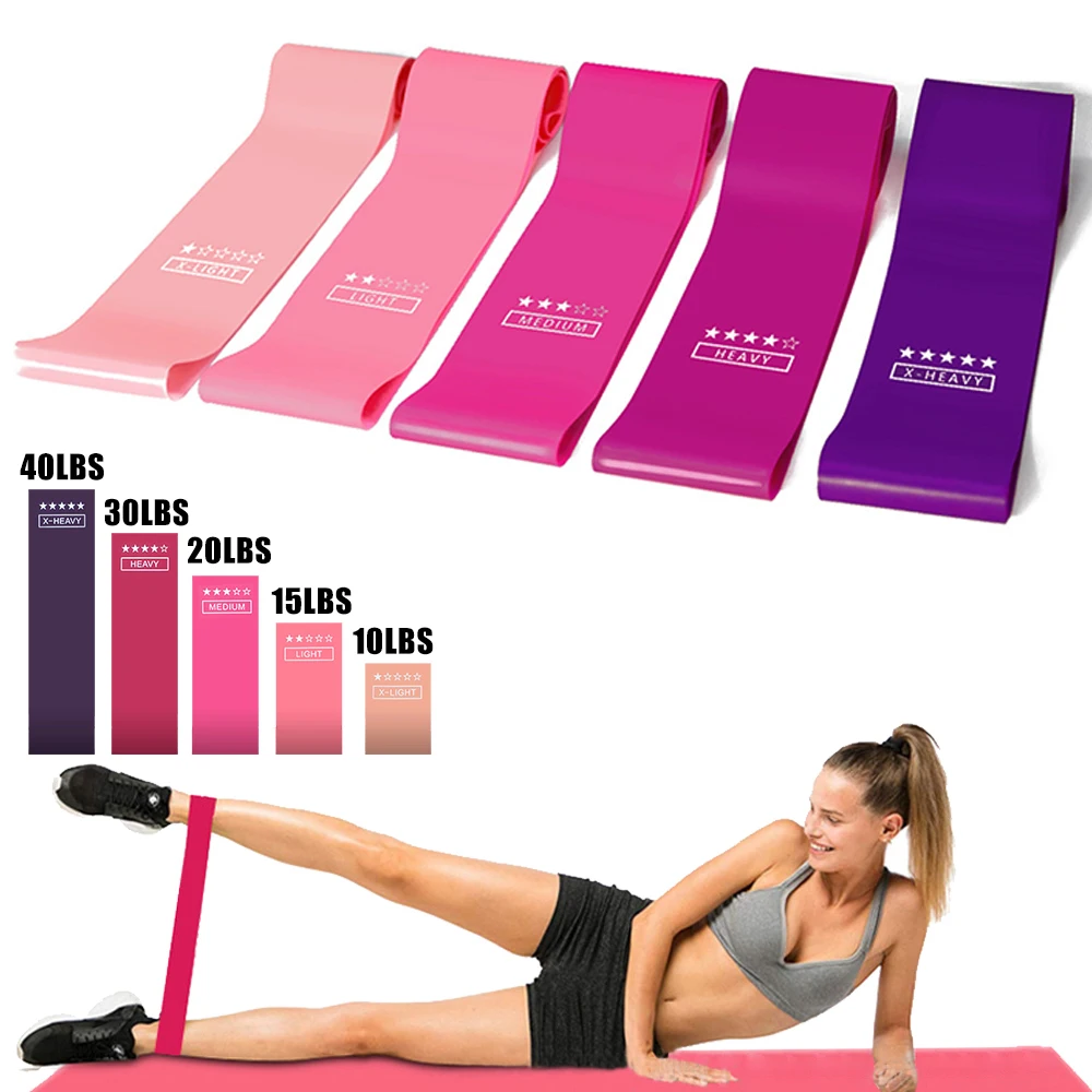 

Набор эластичных эспандеров для йоги, оборудование для тренировок в помещении, тренировочная резинка для фитнеса, спортивные резиновые лен...