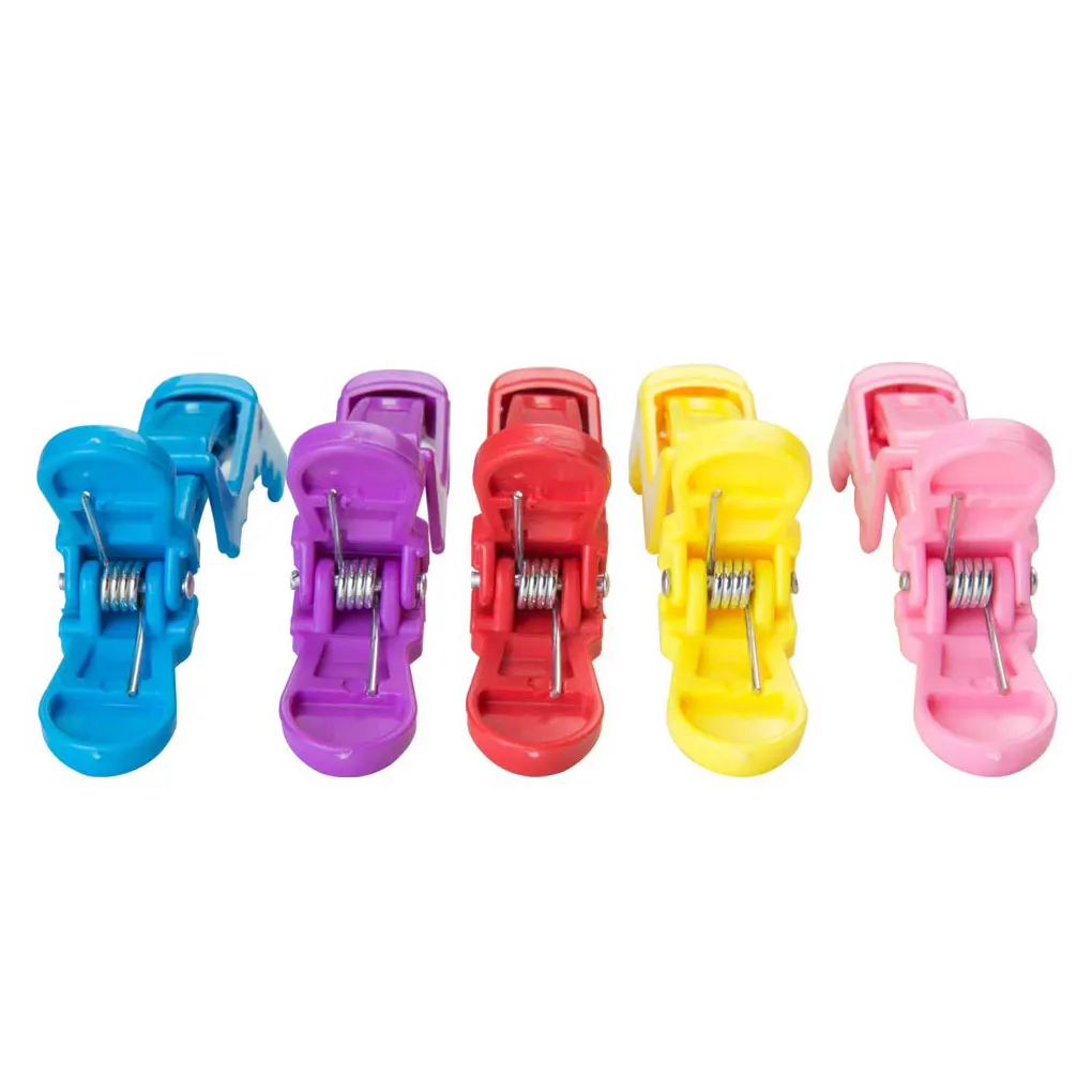 

6 Colors Plastic Hair Clip Hairdressing Clamps Claw Hair Section Clips Grip Cutting Barbers For Salon Hair Styling Accessories