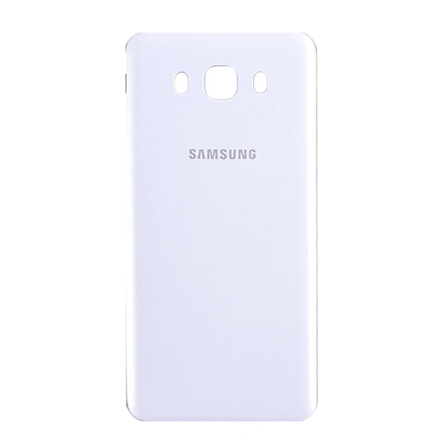 White J710 задний Чехол для samsung Galaxy J7 версия J710 J710F крышка батареи задняя крышка - Цвет: White