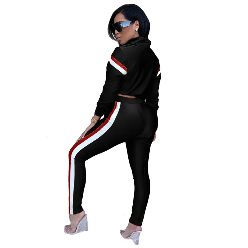 Женские осенние комплекты из двух предметов 2021 спортивный костюм Одежда для