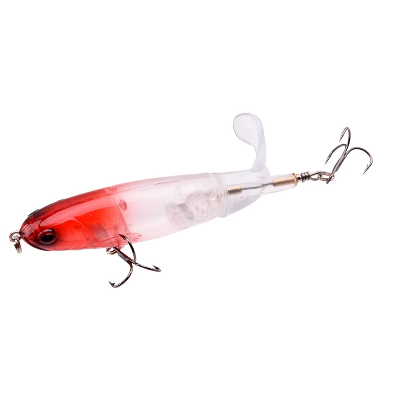 8 шт Whopper Plopper на высоком каблуке 11 см 15 г плавающий Popper Рыбная приманка