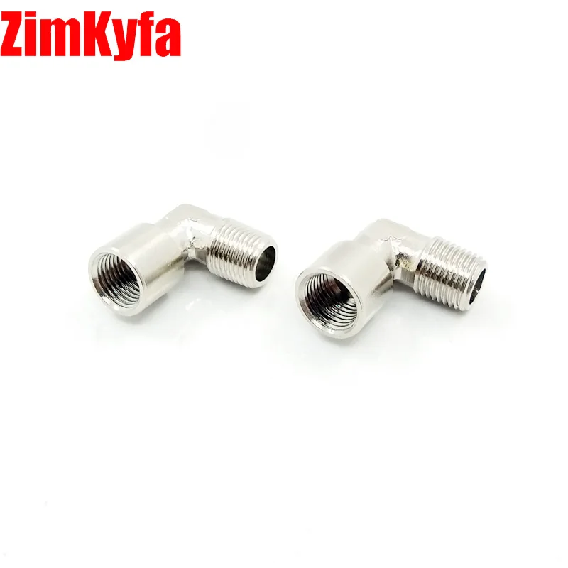 PCP Air Rifle Airgun пейнтбол 2 шт. 90 градусов локоть Co2 воздушный фитинг 1/8NPT