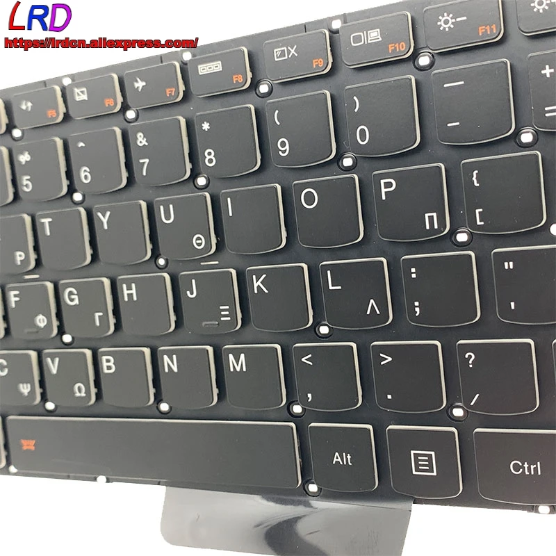 Новая Оригинальная греческая клавиатура GK с подсветкой для ноутбука Lenovo Yoga 2 13