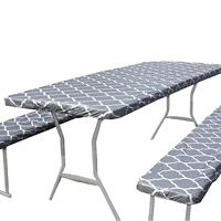 bench cover table cloth easy clean waterproof party portable park indoor outdoor picnic comfortable home decor universal