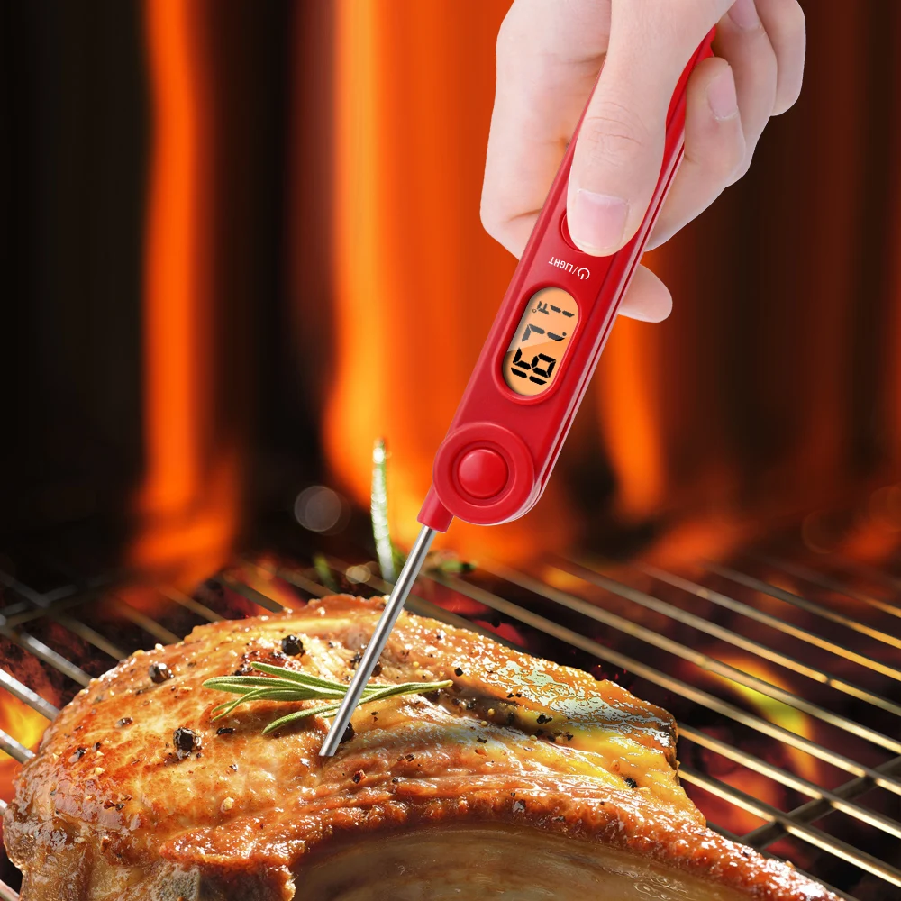 ThermoPro TP03B флип наконечник цифрового мгновенный чтения Кухня Пособия по кулинарии
