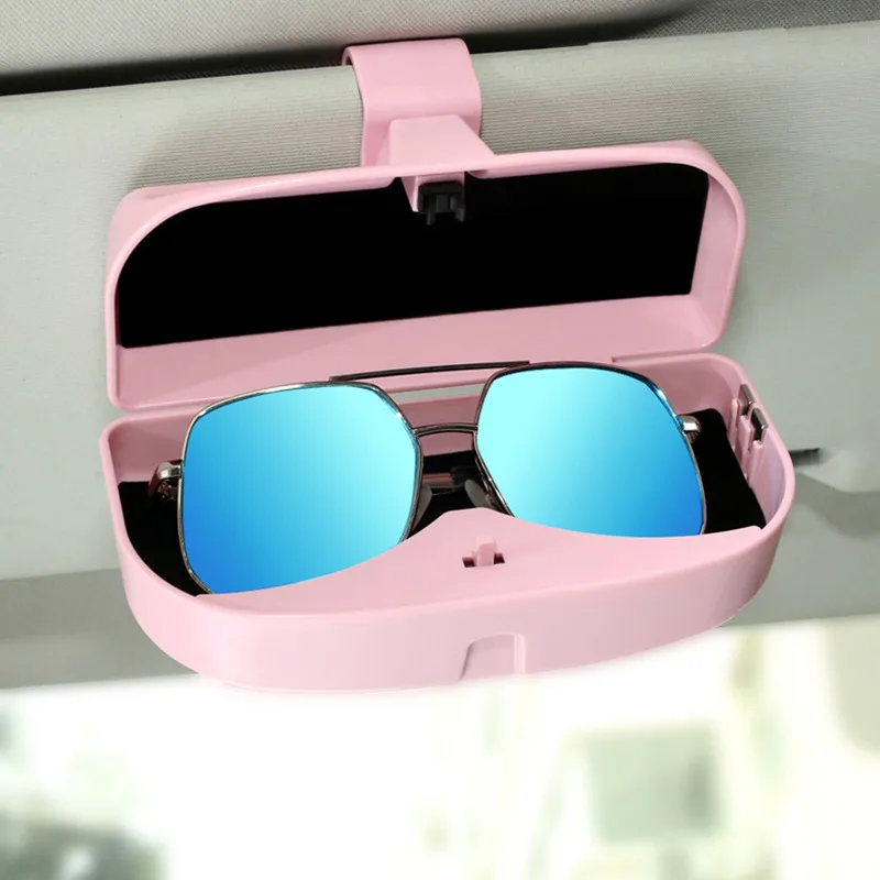 Автомобильный чехол для солнцезащитных очков держатель коробка хранения Kia Rio K2 3