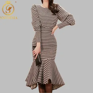 Женский костюм SMTHMA, костюм из двух предметов с юбкой в Корейском стиле, Приталенный топ в клетку + сексуальный костюм, весна юбка фасона 