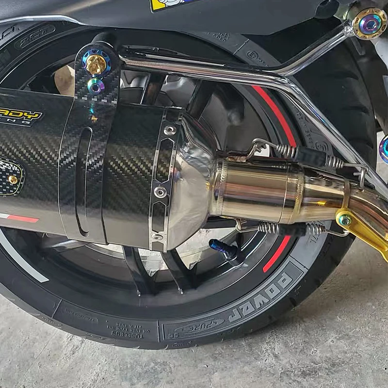 

10 PCS Motorcycle Universal Springs Stainless Steel for Motorbike Motocross Dirt Bike ATV Scooters Muffler Exhaust Spring Hooks