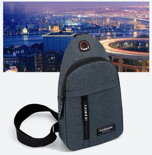 HJKL мужская Тонкая карманная сумка тактическая через плечо слинг винтажные сумки