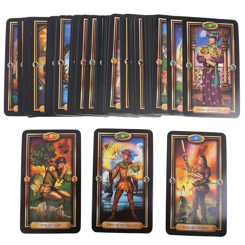 Сказочные карты Таро Deck Radleigh Valentine иллюстрации Вечерние игры Divination высокое