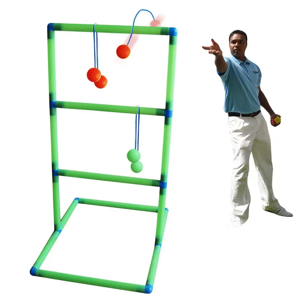 

Ladder Ball Game Set For Backyard Lawn Camping Children's Indoor Sports Toy Ball For Adults Kids Outdoor Activities