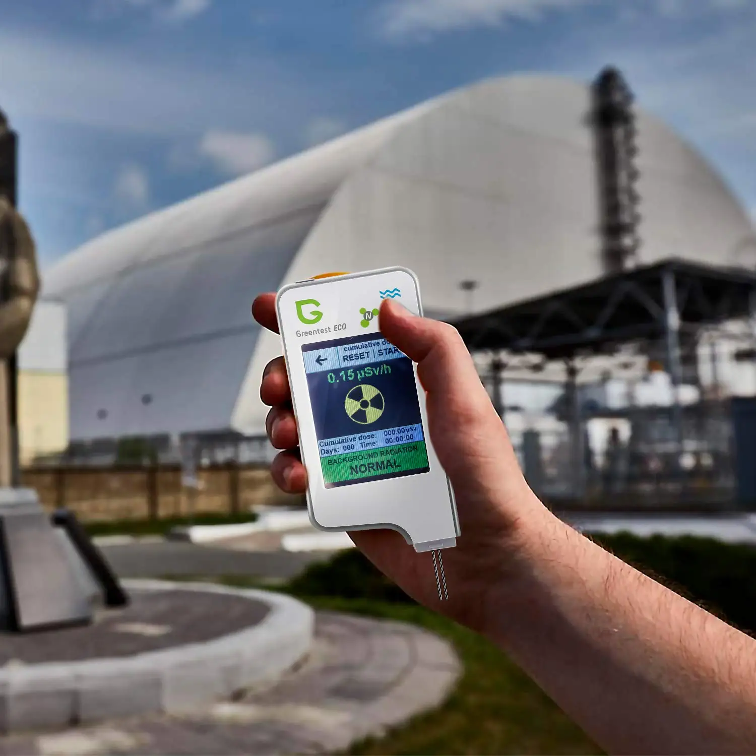 Greentest ECO6white детектор для экспресс анализа содержания нитратов в овощах фруктах и