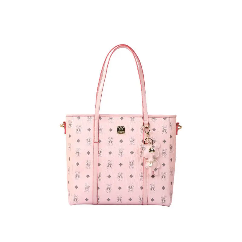 

Messenger bag Pink series portable tote bag female large-capacity shoulder bag new trendy all-match