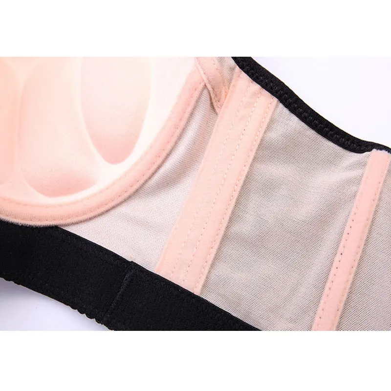 

75C to 115E Push Up Padded Bras Winter Plus Size Sexy Embroidery Lace Bras Intimate Brassiere Underwire Bralette For Women