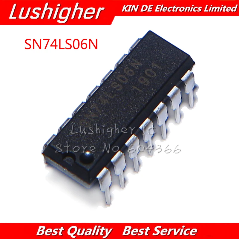 

10PCS SN74LS06N DIP14 SN74LS06 DIP 74LS06N 74LS06 New Original