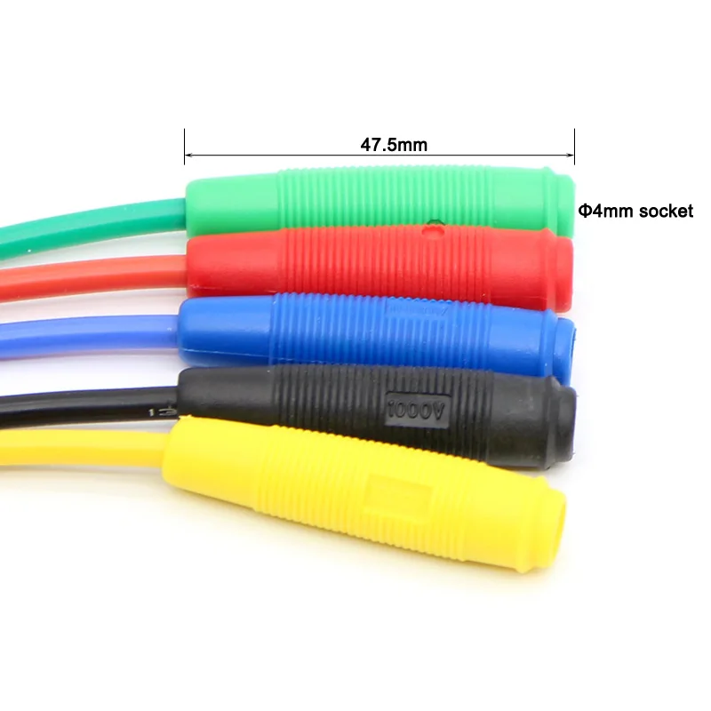 Высокогибкие Магнитные провода TL430 с жестким разъемом 4 мм диаметром 13AWG |