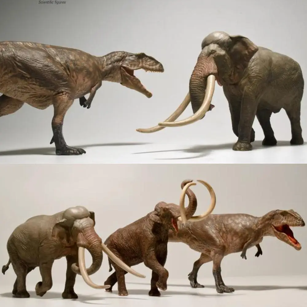 В наличии! Опущенный слон eoфауна 1/35 доисторическая фигурка животного коллектор