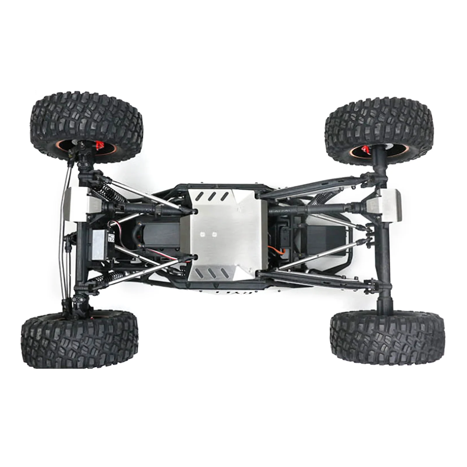 

Бронированный защитный кожух шасси для Axial 1/10 RBX10 Ryft, детали из нержавеющей стали для радиоуправляемого гусеничного автомобиля, аксессуары