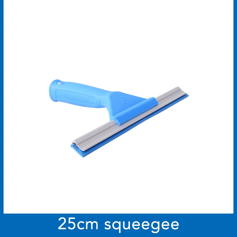 25cm squeegee Алюминиевый скребок для оконных стекол, стеклоочиститель, скребок для окон, очиститель для домашнего душа, зеркало для ванной комнаты - Цвет: 25cm squeegee