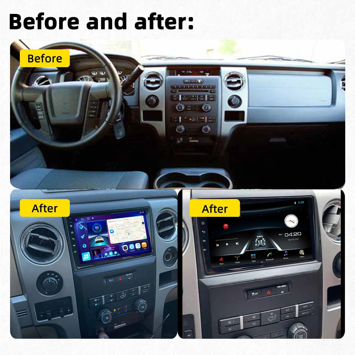 Автомагнитола для Ford Raptor F150 2009-2014 Android GPS-навигация мультимедийный видеоплеер