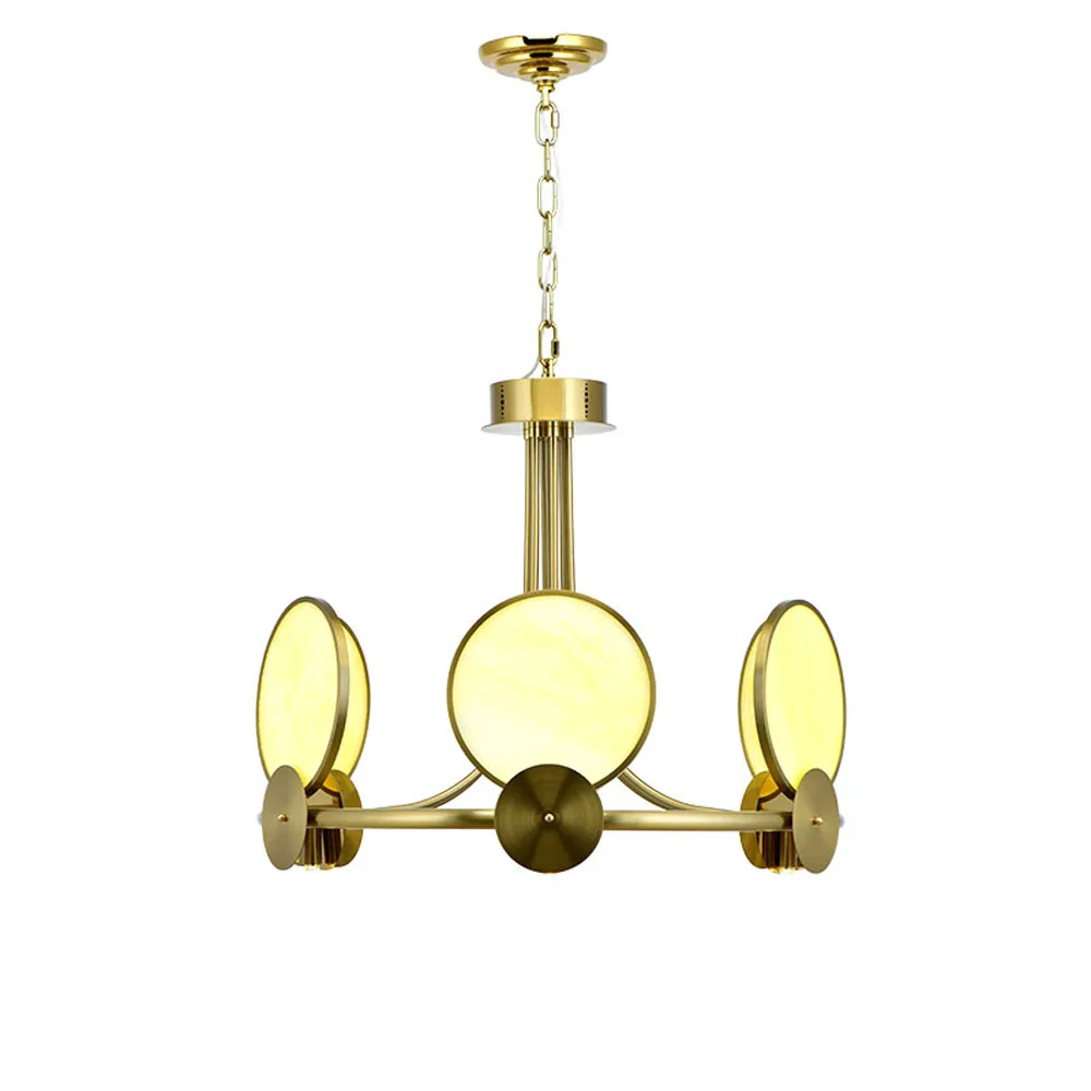 Арт дизайн современный светодиодный Люстра Нержавеющая сталь лампа Гостиная