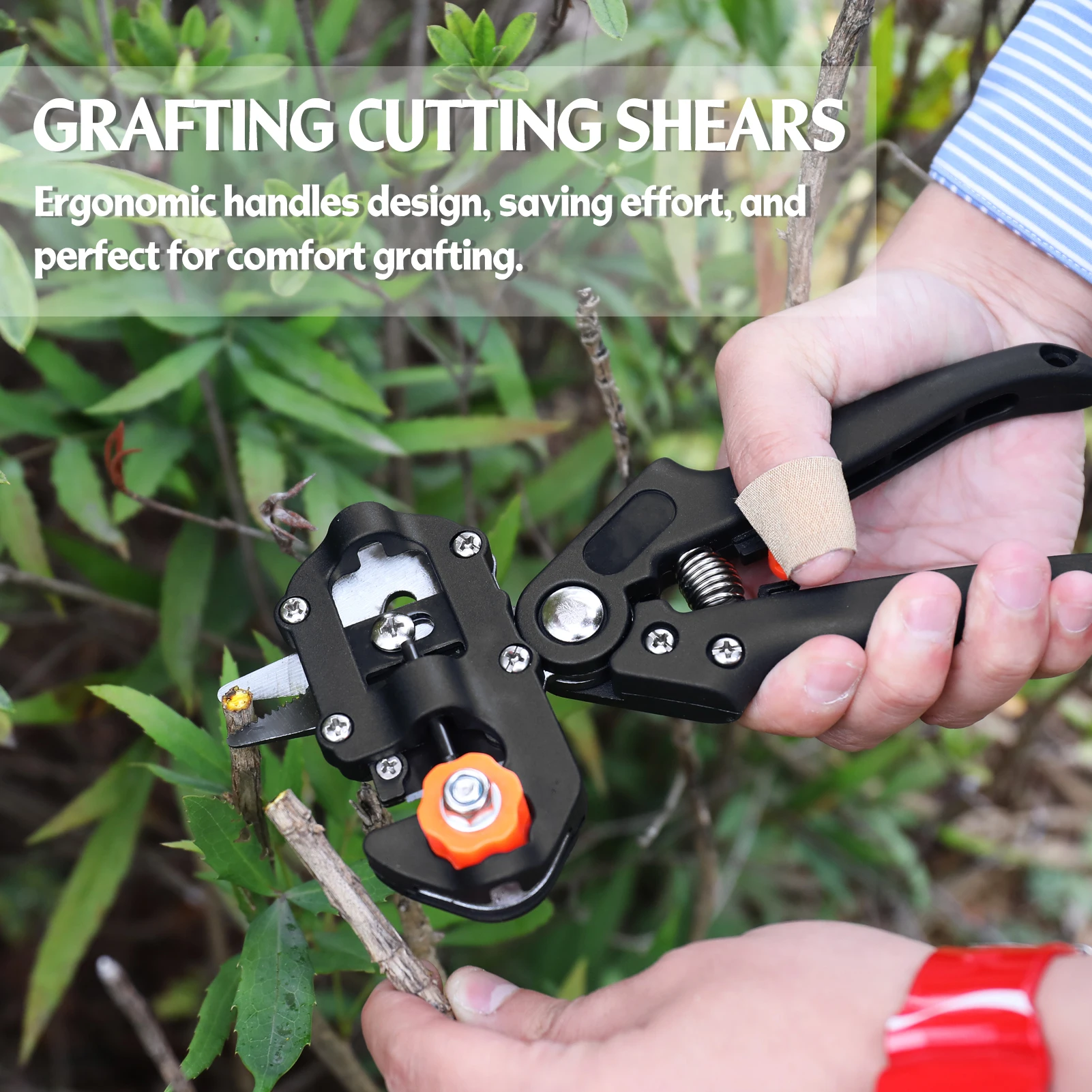 

Household Garden Grafting Tool Set Fruit Tree Professional Pruning Shears Cutting Tools Kit Garden Scissors Pruning Shears Tools
