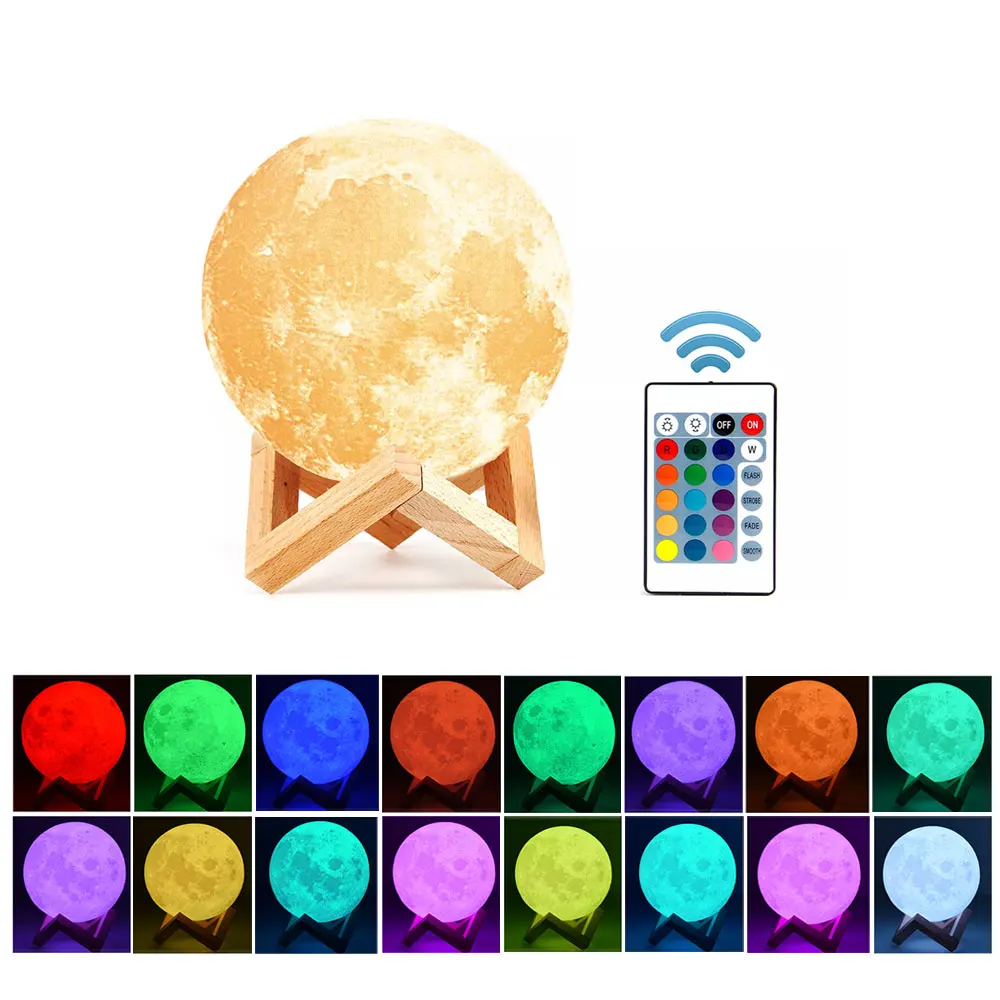 Креативный подарок новый дропшиппинг космический челнок лампы и в виде Луны