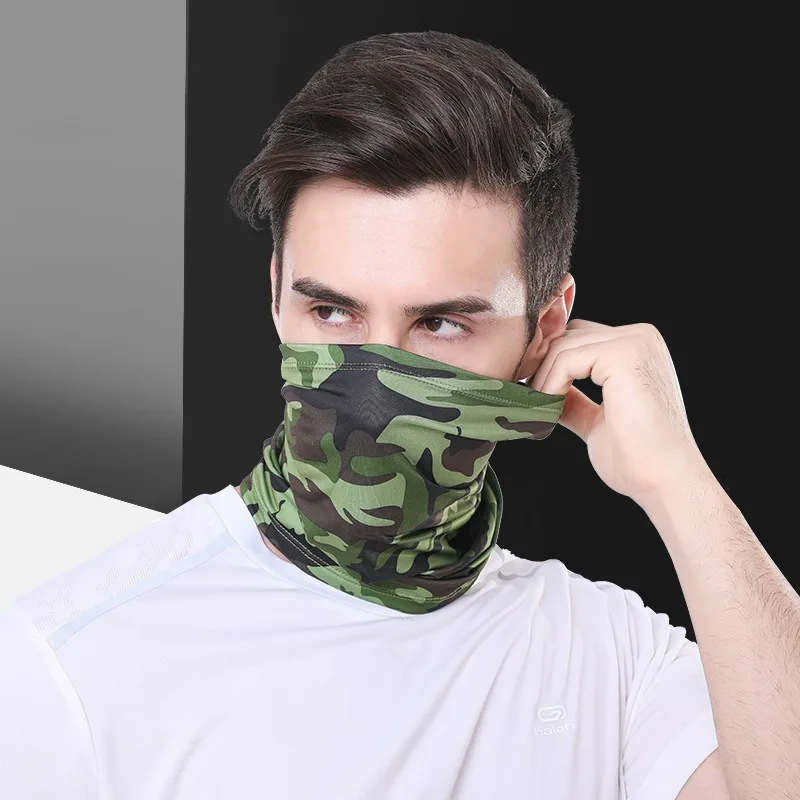 2021 Multifunctional Outdoor Sport Magic Mask Scarf Neck Warmer Hiking Cycling Windproof Dustproof Face Women Hair Bands |