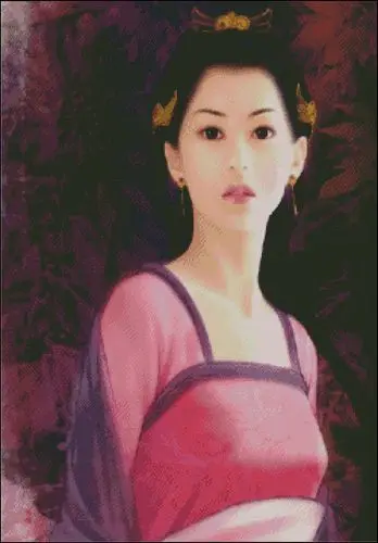 

Classical beauty, Graceful Girl 1 Cross Stitch Kits Needlework 14CT Unprinted Embroidered Top Quality DIY Handmade Decoration