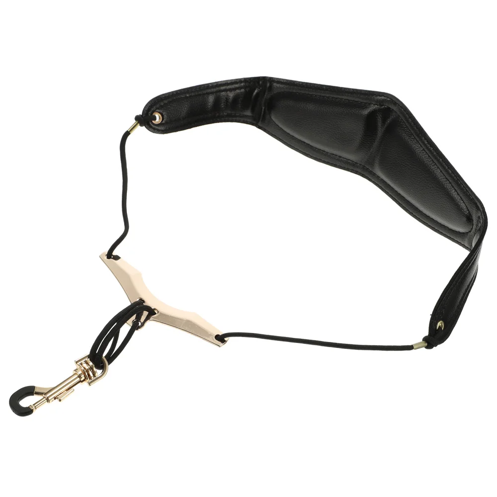 

1 Pc Leather Saxophone Strap Saxophone Belt Adjustable Saxophones Strap Sax Belt