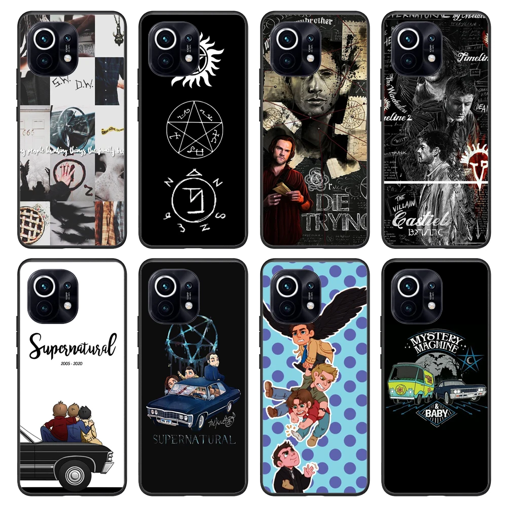 

Supernatural SPN Dean And Sam For Xiaomi Mi POCO X3 F3 GT M3 11 11Ultra 11T Pro 11Lite Redmi Note 10 Pro Note10 5G K40 Cover
