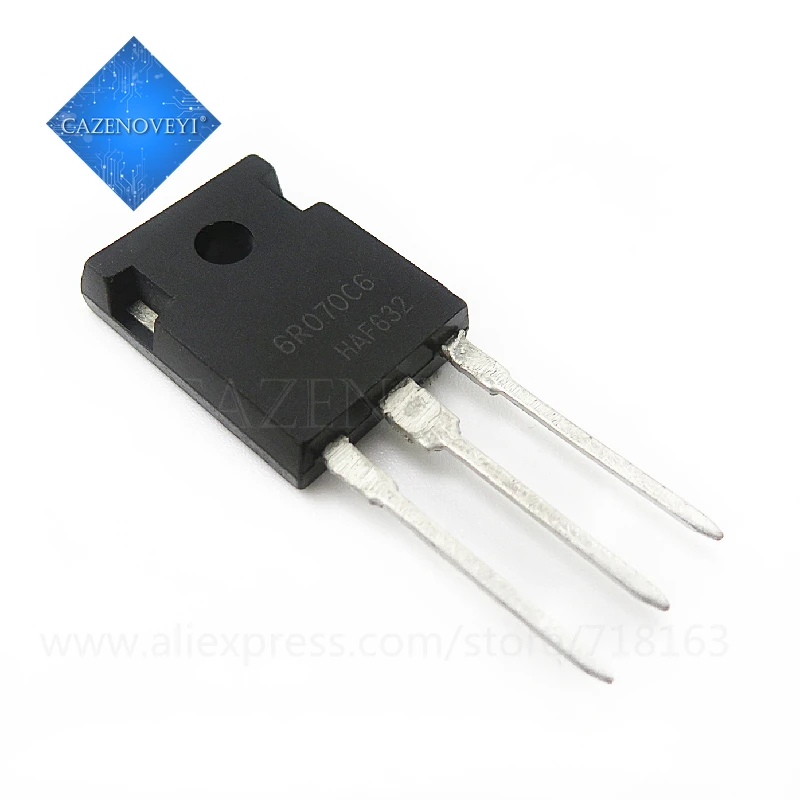 5pcs/lot IPW60R070C6 6R070C6 IPW60R070 TO-247 In Stock | Электронные компоненты и принадлежности