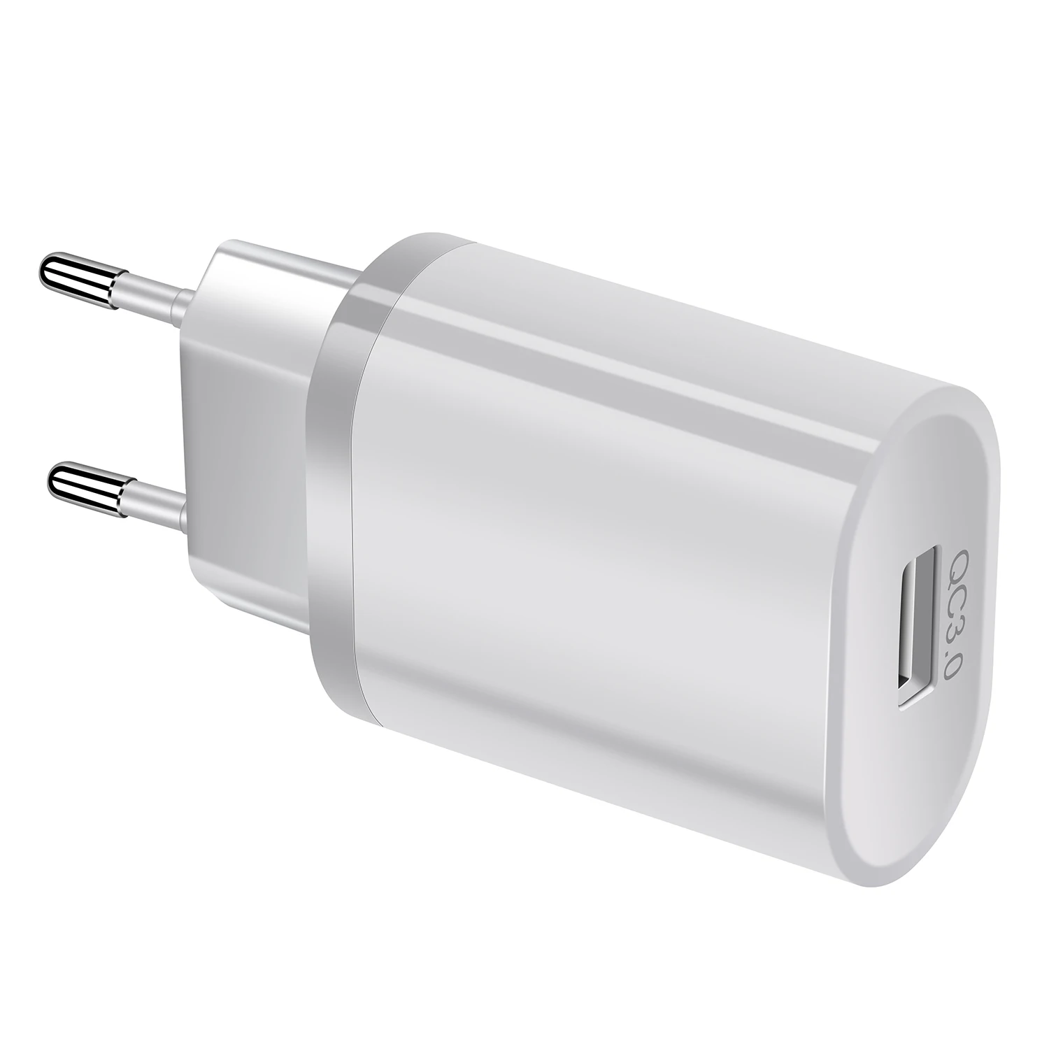 QC3.0 однопортовое быстрое зарядное устройство для мобильного телефона USB зарядное устройство для путешествий смарт-планшет зарядная головка